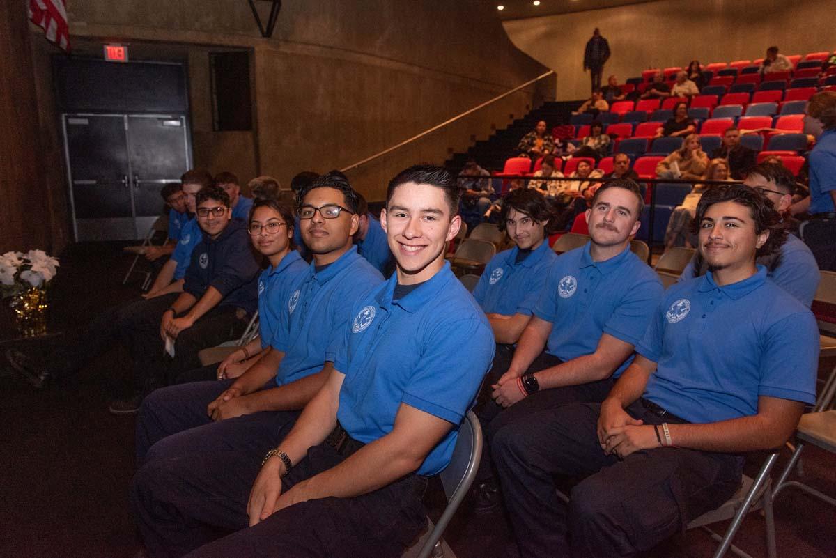 EMT graduates from CHC.